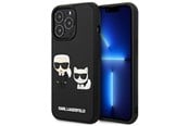 Telefon - Pokrowiec i etui - Karl Lagerfeld KLHCP13L3DRKCK iPhone 13 Pro / 13 6.1" black/black hardcase Karl&Choupette Ikonik 3D - 3666339049621