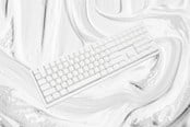 Klawiatura - Ducky Zero - White - Fullsize - Cherry MX2A Red - RGB - Wireless (Tri-mode) - DKZE2408ST3-CRFIPDOECL2WW1
