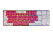 Klawiatura - AeroCool Gamiac TKL90G - White/Red - TKL - Kailh Blue - GAKM-G90NW2R.21