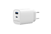 Telefon - Adapter i Ladowarka - Gembird 2-port 45 W USB fast charger - TA-UC-1A1C-PD45-01-W