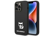 Telefon - Pokrowiec i etui - Karl Lagerfeld KLHCP14XSLCTBK iPhone 14 Pro Max 6.7 "hardcase black / black Silicone Choupette Body - 3666339076580