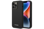 Telefon - Pokrowiec i etui - Karl Lagerfeld KLHMP14LSLMP1K iPhone 14 Pro 6.1" hardcase czarny/black Silicone Plaque Magsafe - 3666339078171