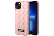 Telefon - Pokrowiec i etui - Karl Lagerfeld 3D Monogram Case for iPhone 14 Plus - Pink - 3666339085377