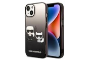 Telefon - Pokrowiec i etui - Karl Lagerfeld KLHCP14STGKCK iPhone 14 6.1 "hardcase black / black Gradient Ikonik Karl & Choupette - 3666339086404