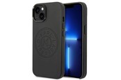 Telefon - Pokrowiec i etui - Karl Lagerfeld Leather Perforated Logo Case for iPhone 14 Plus - Black - 3666339093204
