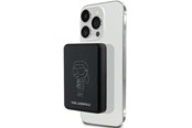 Powerbank - Karl Lagerfeld NFT Outline Ikonik MagSafe 5000mAh induction power bank - black - 5000 mAh - 3666339172176