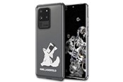 Telefon - Pokrowiec i etui - Karl Lagerfeld KLHCS69CFNRC S20 Ultra G988 transparent Choupette Fun - 3700740473795