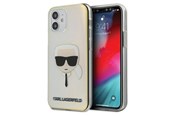Telefon - Pokrowiec i etui - Karl Lagerfeld Iridescent Karl's Head Case for iPhone 12 mini - Multicolor - 3700740482926
