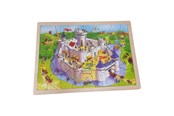 Puzzle - Playwood Wooden Castle Jigsaw Puzzle - 41 pcs. Drewniany - RS203A