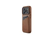 Telefon - Pokrowiec i etui - Mujjo Wallet Leather Case for iPhone 17 Pro - Tan - MUJJO-CL-062-TN
