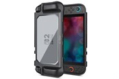 Telefon - Pokrowiec i etui - Tech-Protect MagMat Case for Nintendo Switch 2 - Black and Clear - 5906302368426
