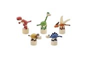 Zabawki drewniane - Playwood Wooden Dinosaur Puppet - RS498A