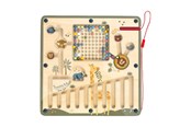 Zabawki drewniane - Playwood Wooden Magnetic Labyrinth Safari - RS842