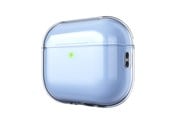 Telefon - Inne akcesoria - KeyBudz Jelly Series Transparent Case for AirPods Pro 3rd Gen - Baby blue - APP3_S10_BBL