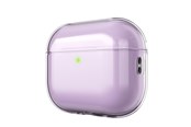 Telefon - Inne akcesoria - KeyBudz Jelly Series Transparent Case for AirPods Pro 3rd Gen - Neon Pink - APP3_S10_LVD