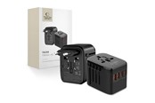 Telefon - Adapter i Ładowarka - Tech-Protect  TA200 EU / UK / US / AU - black - 5906302368617