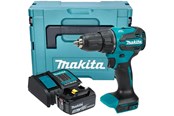 Wiertarka i srubokret elektryczny - Makita DHP490SF1J Cordless impact drill 18V BL 13mm 65 Nm 1x3.0Ah DC18WC case - DHP490SF1J