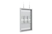 Uchwyty ścienne, uchwyty AV i meble AV - Multibrackets M Pro Series enclosure - for digital signage panel - wire slim small - white - Max 40 kg - recommended for 43" - 7340234811465