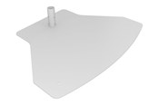 Uchwyty scienne, uchwyty AV i meble AV - Multibrackets M Pro Series mounting component - white - Max 90 kg - recommended for - 7340234815425