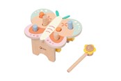 Zabawki dla niemowląt - Classic World Wooden Hammer Bench Butterfly - 20269