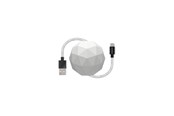 Kabel USB - Usbepower Cosmo Cable USB-A to Ligtning 1m - White - USBE_COSMO_L_WH