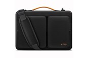 Torba, plecak i pokrowiec na laptopa - Tech-Protect Defender Bag for Laptop 15-16 - Black & Orange - 5906302368846