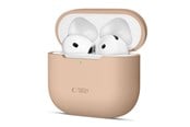 Telefon - Pokrowiec i etui - Tech-Protect Silicone Case for Apple AirPods 4 - Beige - 5906302370245