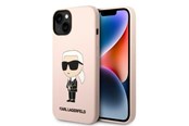 Telefon - Pokrowiec i etui - Karl Lagerfeld KLHCP14MSNIKBCP iPhone 14 Plus 6.7" hardcase pink/pink Silicone Ikonik - 3666339098629