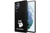 Telefon - Pokrowiec i etui - Karl Lagerfeld Silicone Choupette case for Samsung Galaxy S24 Ultra - black - 3666339242343
