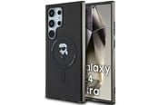 Telefon - Pokrowiec i etui - Karl Lagerfeld IML Ikonik MagSafe Case for Samsung Galaxy S24 Ultra - Black - 3666339246921