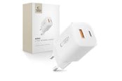 Telefon - Adapter i Ładowarka - Tech-Protect NCM33W 2-Port Charger PD33W/QC3.0 - White - 5906302375752