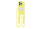 Telefon - Inne akcesoria - Tech-Protect Magnecklace MagSafe Case for iPhone 16 Pro - Yellow - 5906302375936