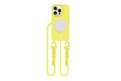 Telefon - Pokrowiec i etui - Tech-Protect Magnecklace MagSafe Case for iPhone 14 Pro - Yellow - 5906302376063