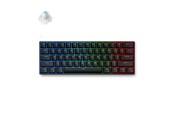 Klawiatura - MCHOSE Ace 60 Pro Ice Blue Magnetic Hall Effect - Klawiatura gamingowa - bez bloku numerycznego - Angielski (US) - Czarny - Ace60-3A