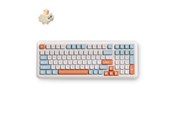 Klawiatura - MCHOSE K99 V3 Wireless Mechanical (Horizon Orange) - Klawiatura gamingowa - Angielski (US) - Biały - HW-K99V3-1