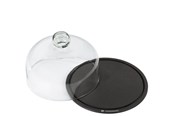 Akcesoria kuchenne - Zassenhaus Klosz do sera 23cm czarna podstawa - Z053685