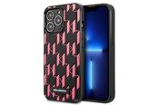 Telefon - Pokrowiec i etui - Karl Lagerfeld Monogram Plaque iPhone 13 Pro Max 6.7" Case - Pink - 3666339049195