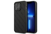 Telefon - Pokrowiec i etui - Karl Lagerfeld Perforated Allover iPhone 13 Pro Max 6.7" Case - Black - 3666339049553