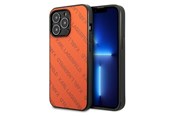 Telefon - Pokrowiec i etui - Karl Lagerfeld Perforated Allover Case for iPhone 13 Pro / 13 6.1" - Orange - 3666339049584