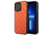 Telefon - Pokrowiec i etui - Karl Lagerfeld Perforated Allover iPhone 13 Pro Max 6.7" Case - Orange - 3666339049591