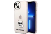 Telefon - Pokrowiec i etui - Karl Lagerfeld Transparent Choupette Body Case for iPhone 14 Plus / 15 Plus 6.7" - Pink - 3666339076481