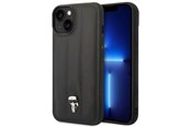 Telefon - Pokrowiec i etui - Karl Lagerfeld Puffy Ikonik Pin Case for iPhone 14 / 15 / 13 - Black - 3666339077716