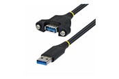 Kabel USB - StarTech.com StarTech - USB extension cable - USB Type A to USB Type A - 2 m - USBPNLAFAM2M