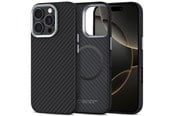 Telefon - Pokrowiec i etui - Tech-Protect Ion Carbon MagSafe Case for iPhone 16 Pro Max - Black and Gray - 5906302363315