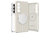 Telefon - Pokrowiec i etui - Tech-Protect Silicone MagSafe Case for Samsung Galaxy S26 - Beige - 5906302390304