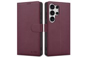 Telefon - Pokrowiec i etui - Tech-Protect Wallet Case for Samsung Galaxy S26 Ultra - Burgundy - 5906302390373