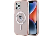 Telefon - Pokrowiec i etui - Karl Lagerfeld IML Choupette MagSafe case for iPhone 12/12 Pro - pink - 3666339283193