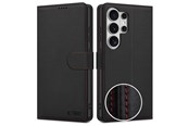 Telefon - Pokrowiec i etui - Tech-Protect Wallet Case for Samsung Galaxy S26 Ultra - Black & Red - 5906302390410