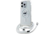 Telefon - Pokrowiec i etui - Karl Lagerfeld IML Choupette Head & Cord MagSafe case for iPhone 14 Pro Max - transparent - 3666339287115