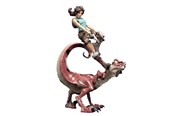 Drobiazgi - Weta Workshop - Tomb Raider - Lara Croft & Raptor Figure (Mini Epics) - Figurka - 885003937